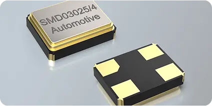 SMD QUARTZ CRYSTAL 3,2 x 2,5 mm AUT