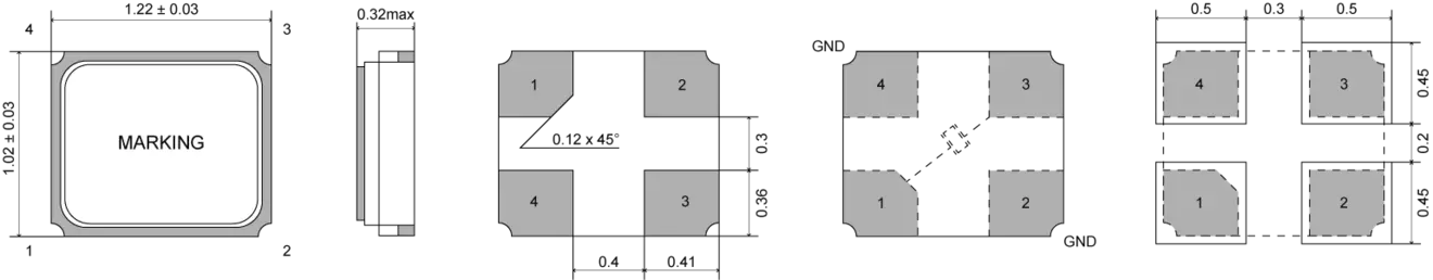 Modrotisk SMD01210/4