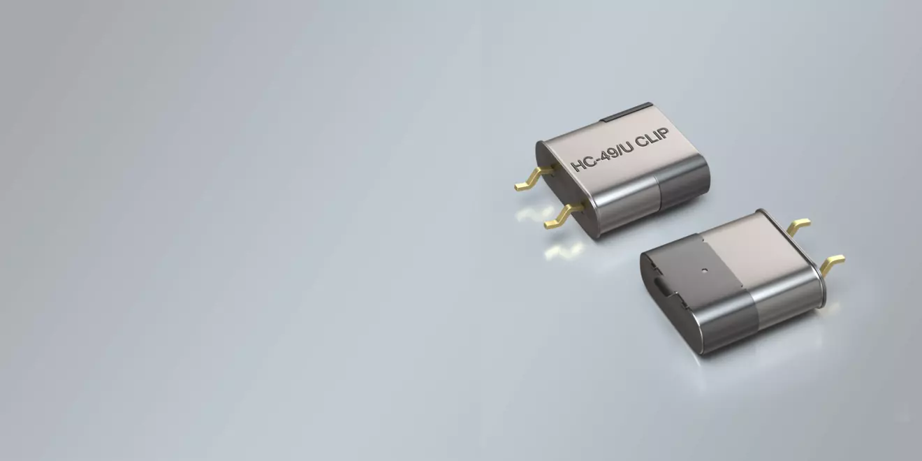 SMD SCHWINGQUARZ HC-49/U CLIP 1,8432 - 200,0 MHz