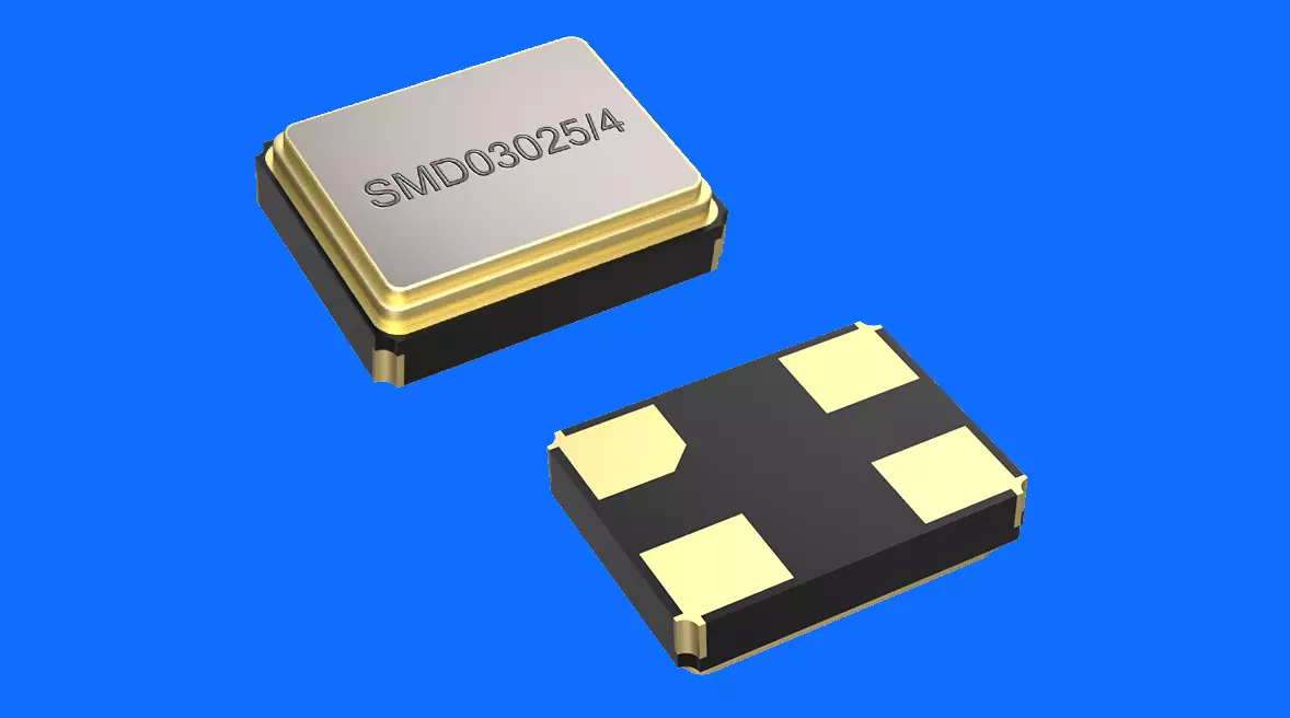 SMD oscilační křemen 03025/4