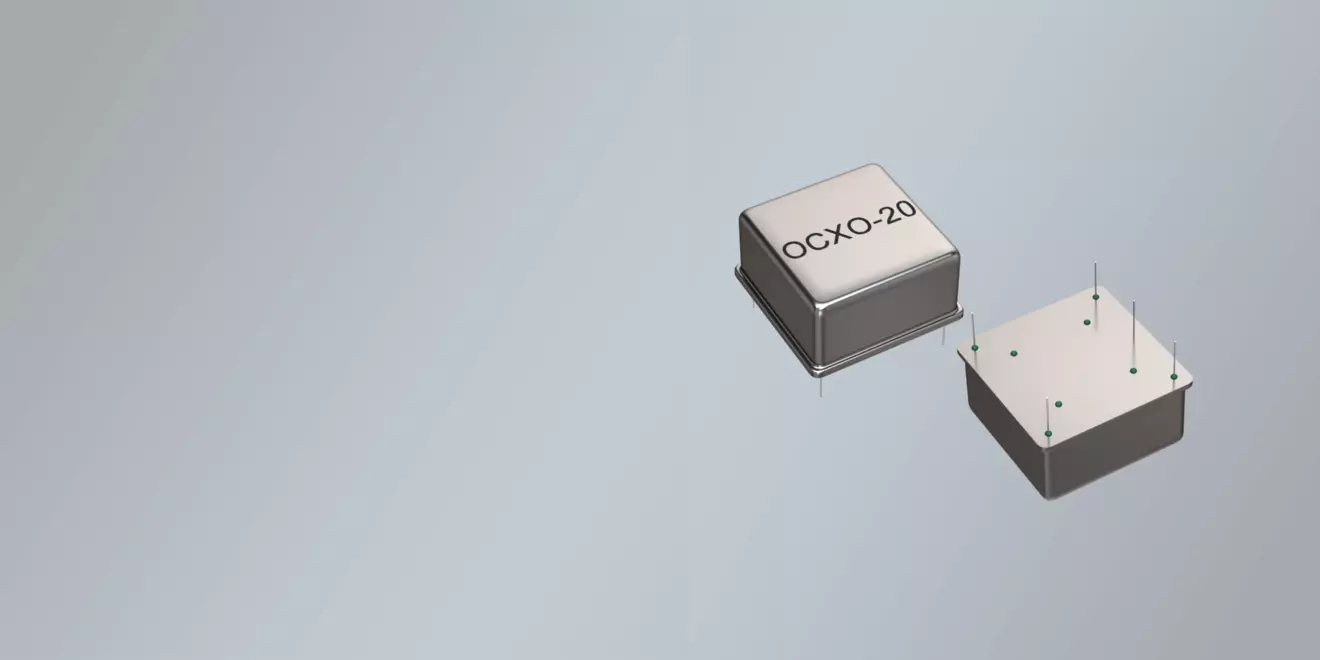 THT OCXO OSZILLATOR 20,5 x 20,5 mm 2,0-100,0 MHz 